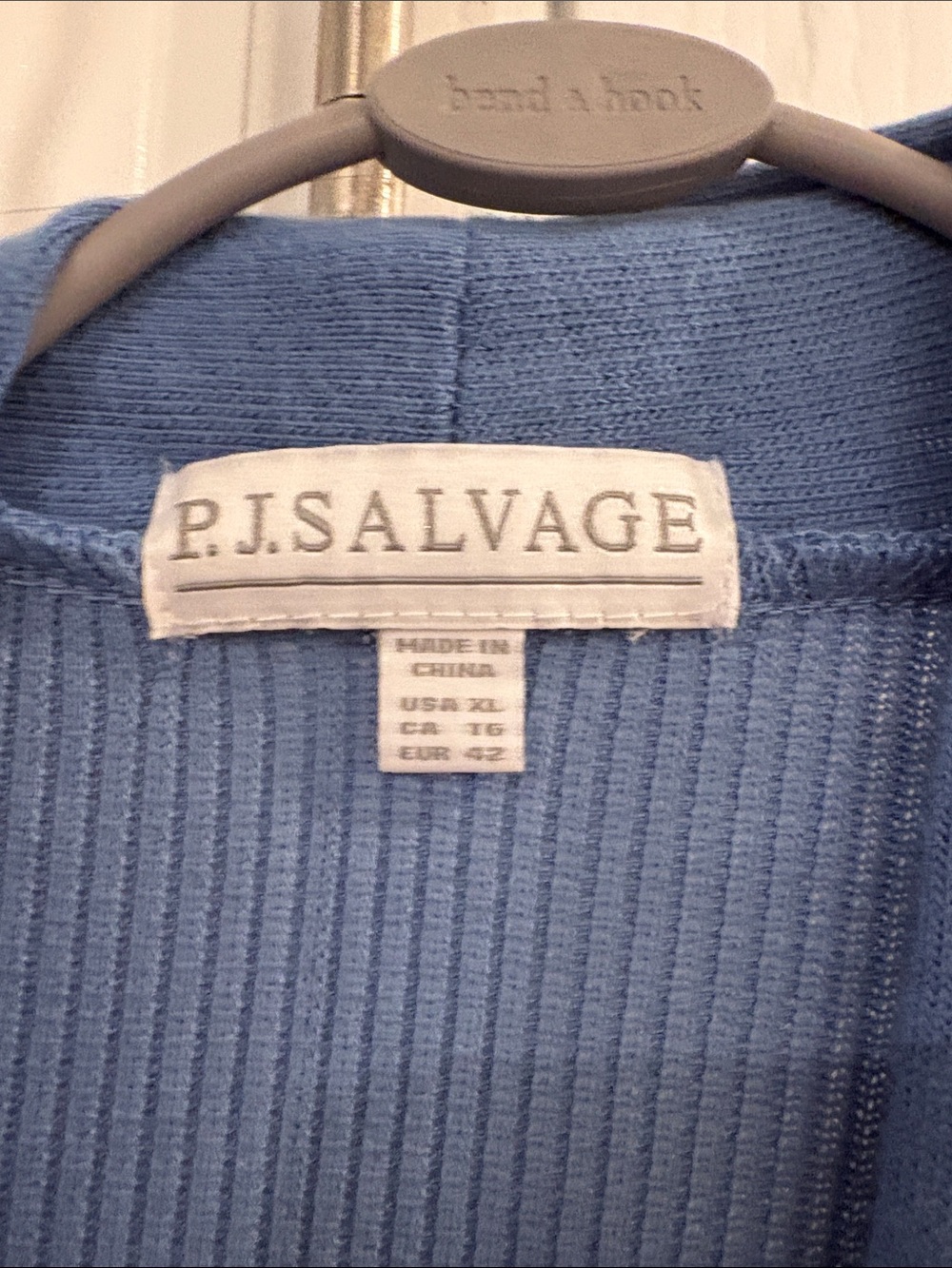 PJ Salvage NWT - Textured Essentials Riter Robe. XL - Picture 3 of 11
